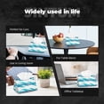 thumbnail image 7 of Lsque Northern Lights Printed Long Tissue Box Cover Holder, Facial Paper Organizer Dispenser,Triangle with Bottom Belt, PVC Leather Decorative Organizer, 7 of 7
