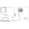 thumbnail image 4 of Llave Grifo Monomando Mezcladora Y Tina Negro 9037inox Urrea, 4 of 4