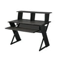 thumbnail image 4 of Bowery Hill Modern / Contemporary Metal Music Desk in Black Finish, 4 of 6