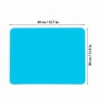 thumbnail image 3 of HOMEIORA 1pc Silicone Mats for Kitchen Counter, Silicone Baking Mat, Waterproof Silicone Craft Mat for Kitchen Island, 15.7"x11.8", Blue, 3 of 8