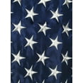 thumbnail image 3 of 3X5 FT USA Embroidered White Sleeve Pole Pocket Deluxe Nylon Stars American Flag, 3 of 4