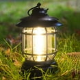 thumbnail image 2 of Mistaha LEDs Camping Lantern H-anging Outdoor Lights Retro Design Strong/Weak Dual Lighting Effects/ 3 *, 2 of 8