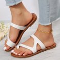 thumbnail image 3 of Vedolay Summer Sandals Platform Sandals for Women Backless Slip On Platform Slides,White 7.5, 3 of 5