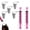 2PCS 10ml+5PCS Bottle Adapters, variant on 10ml Syringe with Measurement for Scientific Labs, Feeding Pets, Refilling and Measuring Liquids,Dispensing,with Cap (5PCS, 10ml)