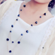thumbnail image 5 of Collar largo de cristal versátil coreano Cadena de suéter de moda coreana Tendencia de joyería, 5 of 6