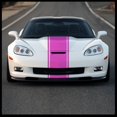 thumbnail image 1 of Sticker Connection | Racing Stripes | Hood Rally Vinyl Race Stripes | (12"x72", Pink), 1 of 4
