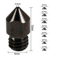 thumbnail image 2 of 175mm MK8 3D Printer Hardened Steel Nozzle Extruder Printing Head For Anet A8 A8+ Ender 3 3S Pro V2 CR10 3D Printer Parts, 2 of 5