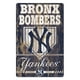 New York Yankees Signe 11x17 Bois Slogan Design – image 1 sur 1