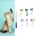 thumbnail image 4 of Interactive Teaser Toy for Cats Retractable Cat Teaser Fun Toy Kitten Toys Extendable Cat Feather Toys for Kitten Exercise, 4 of 9