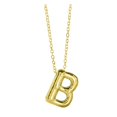 thumbnail image 1 of SIfdSeng Ladies' Initial Necklace Cute Gold Plated Letters Name Inflatable Balloon Design Youth Jewelry, 1 of 6