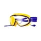 thumbnail image 1 of Gafas de natación para niños, protección ocular, gafas de piscina, buceo, natación, gafas de natación amarillo morado, 1 of 9