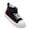 Black, variant on Kids High Top Canvas Sneakers Lightweight Girls Boys Classic Casual Tennis Shoes Toddler Athletic Running Walking Shoes