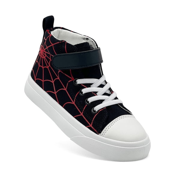 Kids High Top Canvas Sneakers Lightweight Girls Boys Classic Casual Tennis Shoes Toddler Athletic Running Walking Shoes