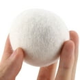 thumbnail image 3 of Fosa Laundry Dryer Balls,Wool Dryer Balls, 6Pcs 6cm Natural Wool Dryer Balls Water Absorption Eliminates Static Laundry Drying Ball, Laundry Wool Balls, 3 of 6