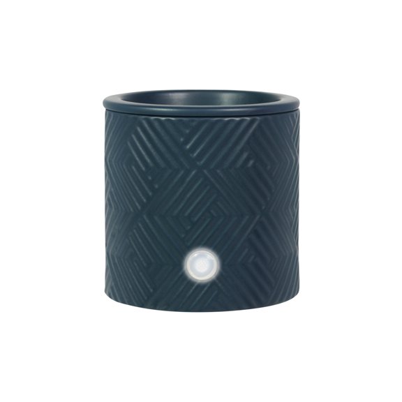 Mainstays Electric 18-Watt Ceramic Wax Melt Warmer, Navy Blue