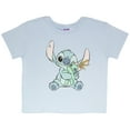 thumbnail image 5 of Disney Lilo & Stitch Girls Boxy Graphic T-Shirt and Short Set - Stitch and Scrump - Lightweight Summer Outfit for Kids (Sizes 7-14), 5 of 7