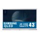 thumbnail image 1 of TV Samsung 43 Pulgadas 4K Ultra HD Smart TV QLED QN43LS01BAFXZX, 1 of 4