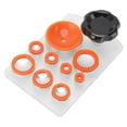 thumbnail image 2 of Watch Suction Back Case Opener, Rotation Handle Die Watch Cover Remover Aluminium Alloy Ergonomic Design Silicone  For Maintenance Orange, 2 of 8