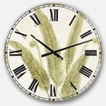 thumbnail image 1 of DesignArt Simple Forest II Large Wall Clock, 1 of 2