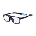 thumbnail image 4 of Gafas de baloncesto Colamx gafas protectoras ligeras para Fútbol Tenis azul, 4 of 8