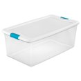 thumbnail image 2 of Sterilite 106 Qt Latch Lid Tote, 4 Pack, and 66 Qt Latch Lid Tote, 6 Pack, 2 of 9