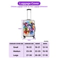 thumbnail image 5 of Watercolor Drip Pitbull Pop Art Colorful Portrait Artwork Travel Luggage Cover Terrier Dog Lover Suitcase Dust Protective Decor - 01009, 5 of 5