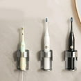 thumbnail image 3 of Electric Toothbrush Holder, Ongmies Toothbrush Holder Toothbrush Storage Shelf Toothbrush Storage Base Multi Purpose Toothbrush Stand Wall Mounted Toothbrush Holder, White, 3 of 8