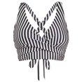 thumbnail image 3 of Generic Women's Underwire Bikini Tops Push Up Criss Cross Swim Top Sexy V Neck Bikini Bathing Suit Bra Top Only, 3 of 3