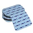 thumbnail image 4 of Disketp Cute Shark Estuche de Lápices de Doble Capa con Tapa Abatible y Cremallera, Organizador Escolar para Adolescentes y Adultos, 4 of 7