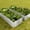 Silver, variant on QinaQin 2PC Galvanized Raised Garden Beds,Metal Planter Box for Backyard,Raised Planter Bed for Gardening,Flowers,Vegetables,Silver
