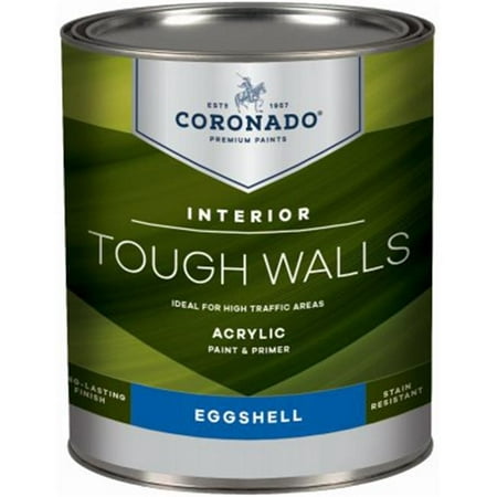 Benjamin Moore & Co-Coronado 236078 Coronado Tough Walls QT Pastel Base Eggshell Finish Acrylic Latex Interior Paint &