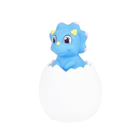 

Silicone Night Light Dinosaur Egg Lamp With 130 Lullabies 7 Colors Light Touch Control & Remote Control Gift Light For Kids