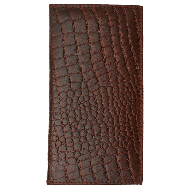 Guy Laroche Paris Wallet, Continental Wallet, Brown Tan Pebbled Leather, Long Wallet, Checkbook Wallet, Bi-Fold Wallet