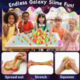 thumbnail image 2 of Slime Balls MOSHRERUHUA Paquete de 24 juguetes galácticos antideslizantes, 2 of 7