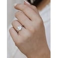 thumbnail image 2 of Jewelerix 14K Pear Cut Ring Comfort Fit Ring Moissanite Diamond Engagement Ring 2 CT Wedding Promise Rings for Her, 2 of 3