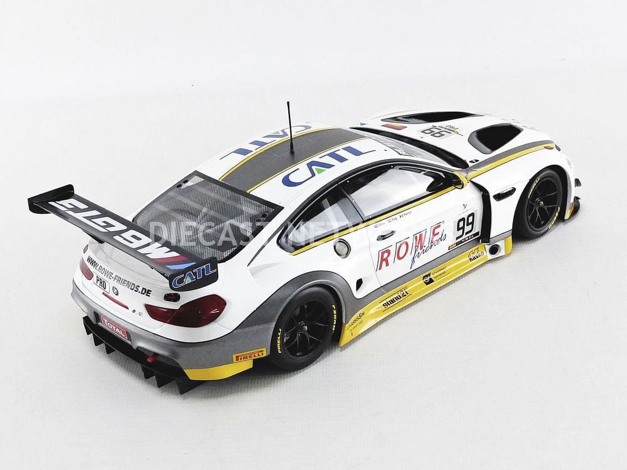 Minichamps 155162699 2016 BMW M6 GT3 No.99 Martin, Eng & Sims