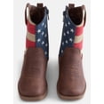 thumbnail image 3 of Wonder Nation Toddler and Big Boys' Americana Cowboy Boots, 3 of 4