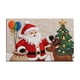 thumbnail image 2 of Tapetes de terciopelo para baño, tapetes navideños de punto, tapetes absorbentes, tapetes para pies, tapetes para puerta de baño, decoración para el hogar, tapete de baño, 2 of 6