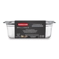 thumbnail image 4 of Rubbermaid Brilliance Rectangle Tritan 2.85 Cup Divided Meal Prep Open Stock, Best Used for Leftover Storage and Reheating, 4 of 8