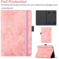 thumbnail image 4 of SUPNICE Universal Stand Folio Case Cover for All 7-8 Inch Tablet (iPad mini,Amazon Fire 7,Fire 8,Onn. 7" Tablet,Onn. 8" Tablet,Galaxy Tab A 8.0,Contixo 7" Tablet,Lenovo Tab M8 Tablet), Pink, 4 of 7