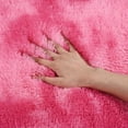 thumbnail image 3 of Pink Area Rug for Girls Bedroom, Fluffy Shag Rugs for Living Room, Shaggy Furry Fuzzy Faux Fur Rug for Nursery Kids Room, Cute Pink Home Decor for Dorm Playroom 3x5 Ft, Hot Pink, 3 of 6
