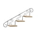 thumbnail image 2 of Estantería decorativa para escaleras, soporte para plantas, multifunción, retro, flotante, para pared Hacia arriba, 2 of 6