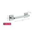 thumbnail image 3 of Delta 41912 12" Angular Modern Decorative ADA Grab Bar, Chrome, 3 of 5