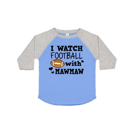

Inktastic I Watch Football with My Mawmaw Gift Toddler Boy Girl T-Shirt