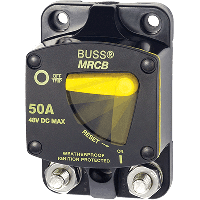 Blue Sea Systems #7136 Circuit Breaker, Style 187, Surface Mount DC 30A by Blue Sea Systems
