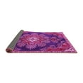 thumbnail image 2 of Ahgly Company Indoor Round Medallion Pink Traditional Area Rugs, 3' Round, 2 of 4