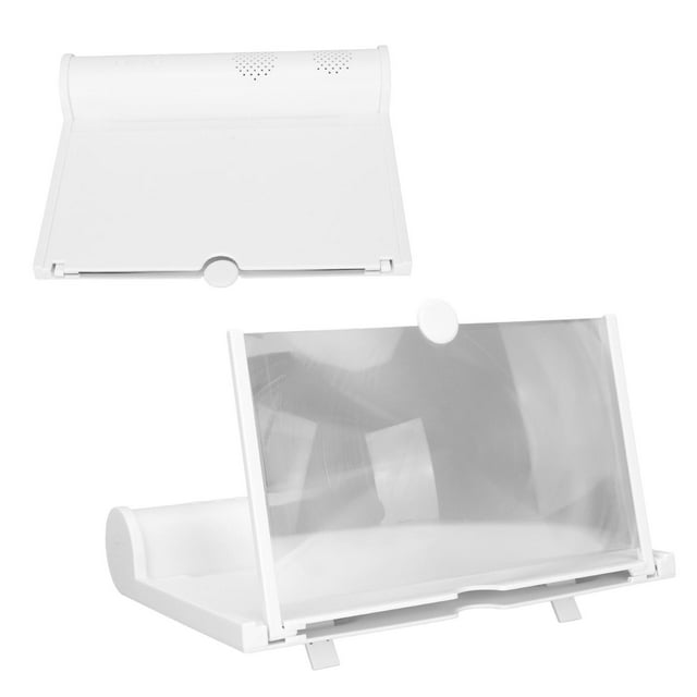 Amplificador de pantalla con altavoz Bluetooth, amplificador de pantalla con altavoz Bluetooth de 12 pulgadas con altavoz, amplificador de pantalla de teléfono móvil de alta capacidad