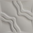 thumbnail image 5 of Ekena Millwork 19 5/8"W x 19 5/8"H Rogue EnduraWall Decorative 3D Wall Panel, Universal Aged Metallic Weathered Steel (Covers 2.67 Sq. Ft.), 5 of 6