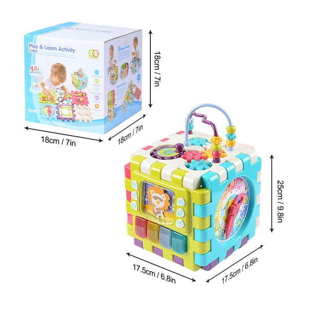 Jeux de cubes pour bébé - Tête à modeler