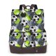 thumbnail image 1 of Easygdp Football Mochila de Cuero para Mujeres, Bolso de Hombro, Bolsos de Mano de Moda para Trabajo y Viajes, 1 of 4